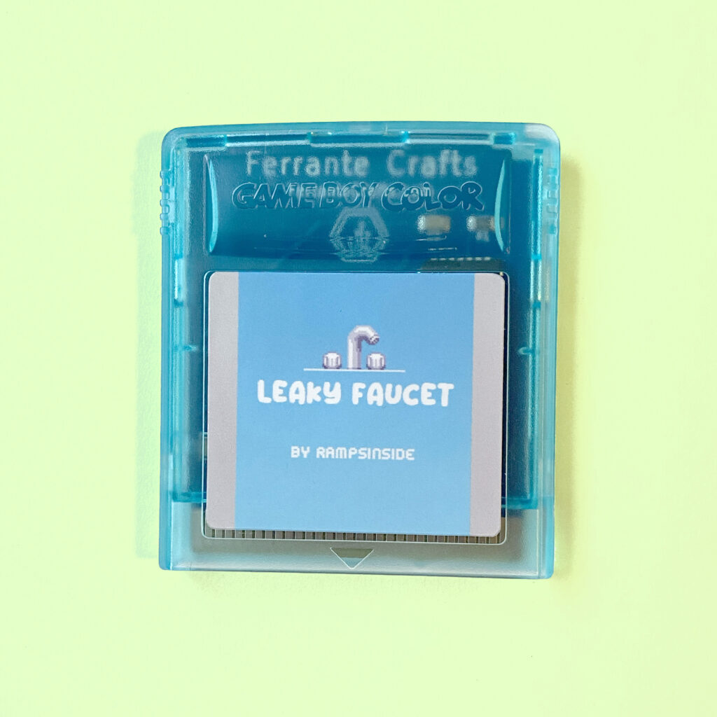 Leaky Faucet - Game Boy Color Cartridge